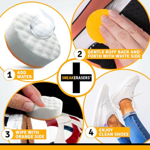 SneakERASERS Instant Sole and Sneaker Cleaner - Premium - 10 Pack