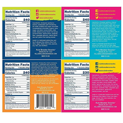 Rule Breaker Snacks Flavor Variety Pack (4-Pack)