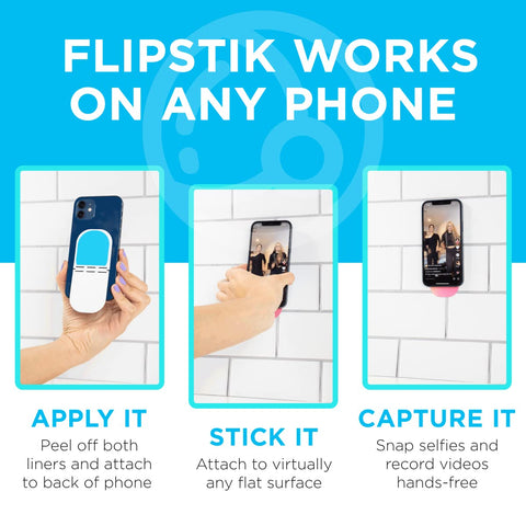 Flipstik 3.0 Adhesive Phone Mount, Bright
