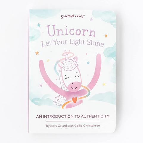 Slumberkins 14" Unicorn Snuggler, Card & Storybook Set