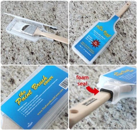The Paint Brush Cover (3 Pack) - Professional Brush Holder/Case