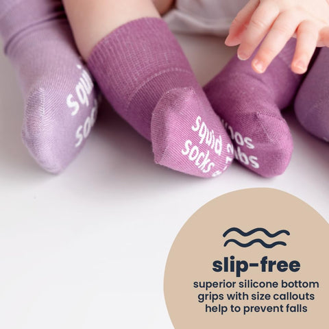 squid socks Viscose Bamboo Socks | Grip Socks, Orchid