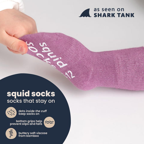 squid socks Viscose Bamboo Socks | Grip Socks, Orchid
