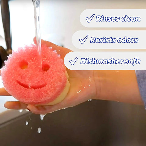 Scrub Daddy Scrub Mommy - Dual-Sided Dish Sponges - 3 Count