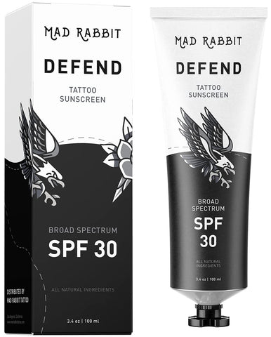 Mad Rabbit Defend Tattoo Sunscreen- SPF 30 100mL