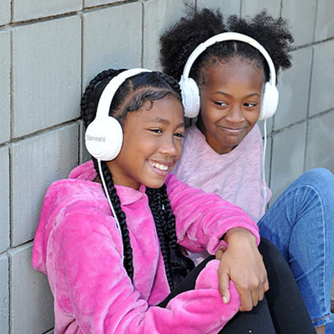 Tanoshi Kids Headphones with Microphone