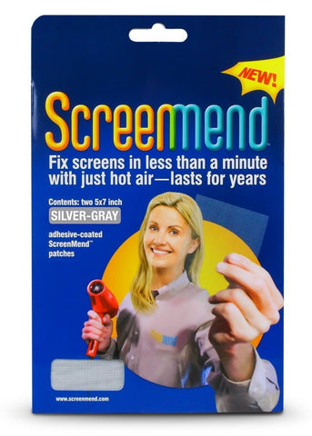 Screenmend Window Screen Repair Kit - 5" x 7" Patch