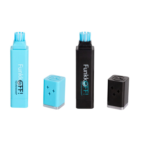 TeethRefreshers Reusable Travel Toothbrush + Toothpaste, Peppermint