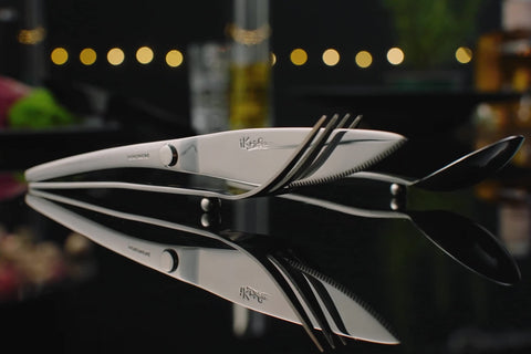 iFork Stainless Steel Serving Set - 3 Pieces (iFork iSpoon iKnife)