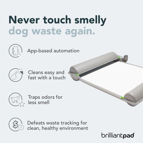 BrilliantPad Smart Indoor Dog Potty for Small Pets