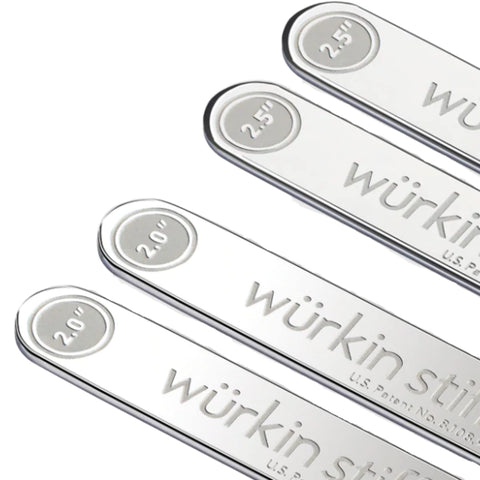 Power Stays Magnetic Collar Stays by Würkin Stiffs - 2.0" and 2.5"