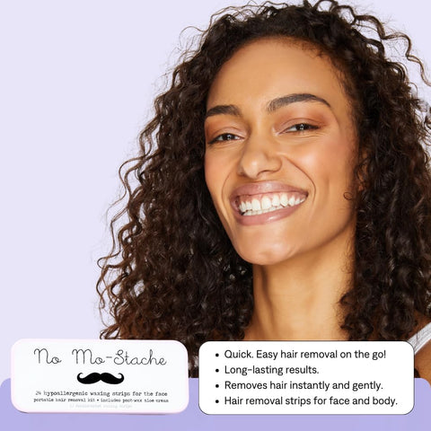 No Mo-Stache Lip Wax Kit 24 count 2 Pack
