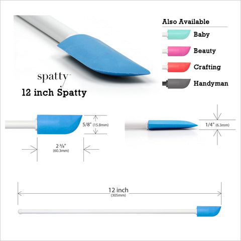 Spatty Daddy Kitchen Spatula - 12 Inch Blue