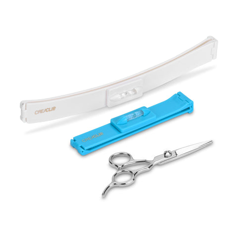 Original CreaClip Set and Scissors Hair Cutting Tool