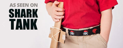 MYSELF BELTS - Solid Black Twill Velcro Belt