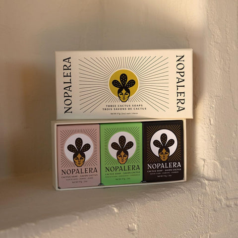 Nopalera Bar Soap Discovery Set - Natural Cleanser