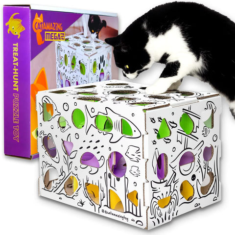 Cat Amazing MEGA Treat Puzzle Box