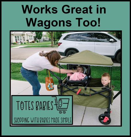 Totes Babies - Car Seat Carrier for Shopping Carts