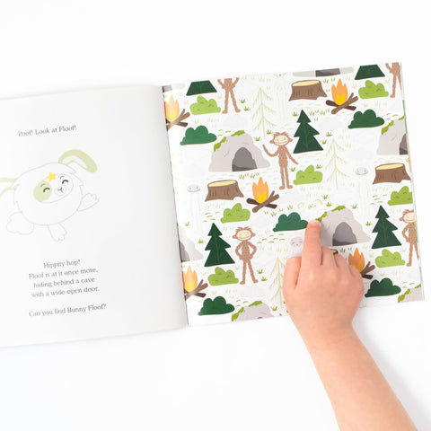 Slumberkins Poof! Find Floof! Book + Mini Plush - Easter Gift Set