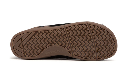 Xero Shoes Men’s Prio Suede Cross Training Shoe | Black/Gum