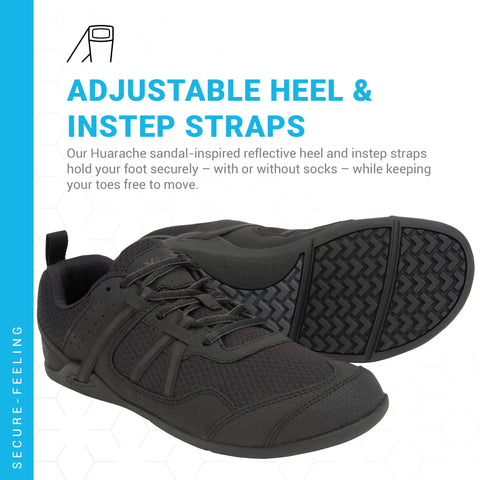 Xero Shoes Prio Men's Barefoot Shoes - Black, Size 11