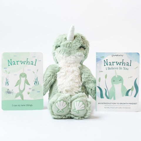 Slumberkins 14" Kin & Board Book - Social Emotional Tools