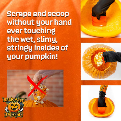Halloween Moments Pumpkin Scraper Glove
