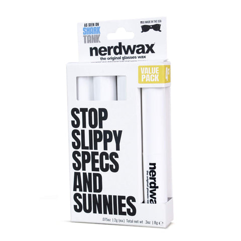 Nerdwax Glasses Wax - 4ct Value Pack