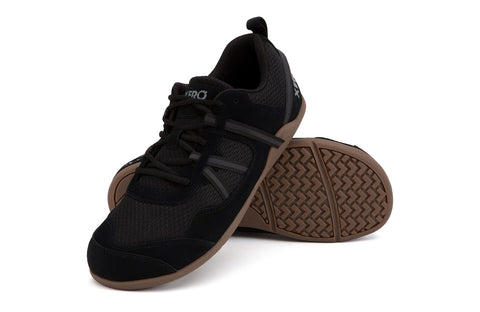 Xero Shoes Men’s Prio Suede Cross Training Shoe | Black/Gum