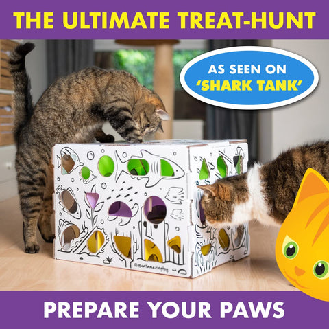 Cat Amazing MEGA Treat Puzzle Box
