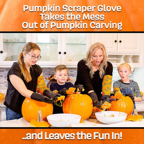 Halloween Moments Pumpkin Scraper Glove