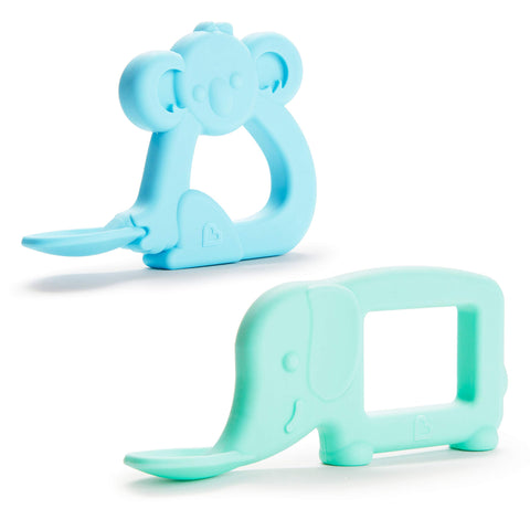 Munchkin® The Baby Toon™ Silicone Teether Spoon - 2 Pack
