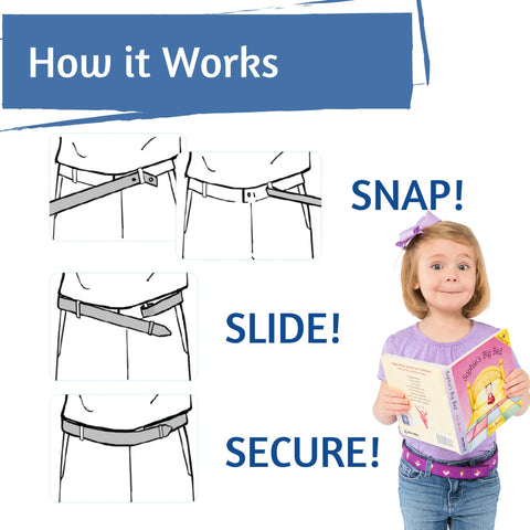 MYSELF BELTS - Dinosaur Print Velcro Belt