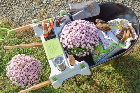 The Burro Buddy Lawn/Garden Tray - Holds Tools, Drinks, Phone - Great Gift!