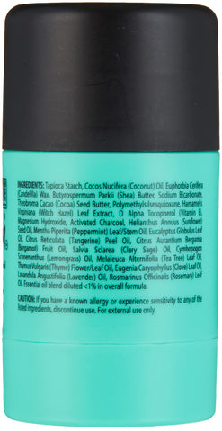 PiperWai Natural Mini Deodorant w/Activated Charcoal