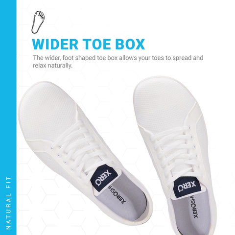 Xero Shoes Men's Dillon, White, 12