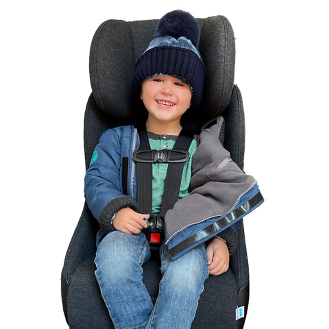Buckle Me Baby Coats - Baby Boys Winter Jacket, Oceans Blue, 6-9 Months