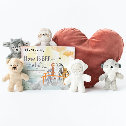 Slumberkins How to Bee Helpful Pillow Set