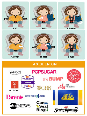 Buckle Me Baby Coats - Safer Car Seat Girls Winter Jacket - Toastier Pinkerbell - 18 Months