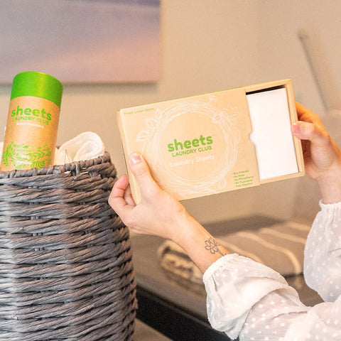 Sheets Laundry Club - Fresh Linen Scent - 50 Laundry Sheets
