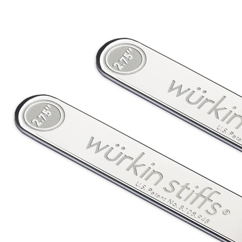 Power Stays Magnetic Collar Stays by Würkin Stiffs | 1 Pair - 2.75"