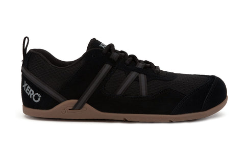 Xero Shoes Men’s Prio Suede Cross Training Shoe | Black/Gum