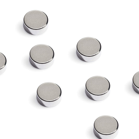 Uncovered Magnetic Power Buttons + Garment Shield Spray by Würkin Stiffs | Pack of 8 Magnets | Clothing Protector Spray