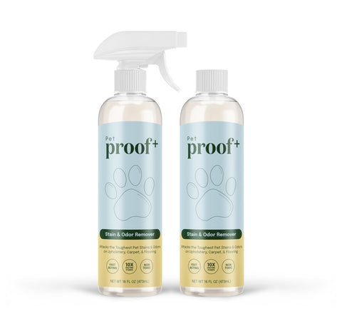 DetraPel ProofPlus Pet Stain & Odor Remover (16oz) - 2 pack - PFAS-Free