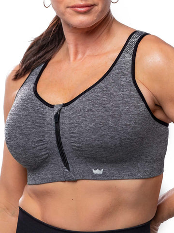 SHEFIT Lounge Bra, Graphite, 1X