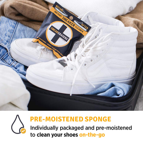 SneakERASERS Instant Sneaker Cleaner Sponge, 5 Pack