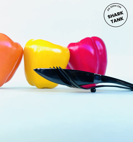iFork BLK Collection Serving Set - 3 Pieces (iFork iSpoon iKnife)
