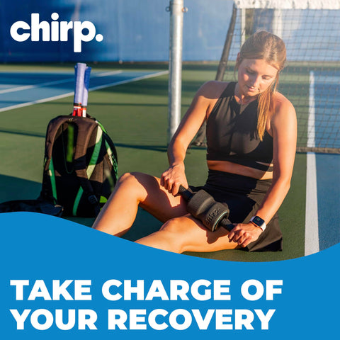 Chirp 3-in-1 Muscle Roller, Customizable Massager