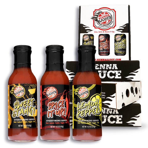 Sienna Sauce -Sweet & Tangy, Lemon Pepper Pack