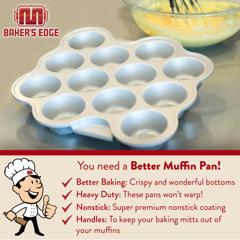 Baker's Edge - Muffin Pan - 12